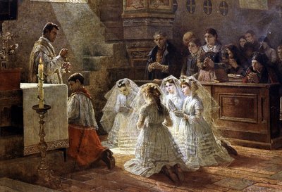 Scene for nadver i det 19. århundrede af Unknown artist