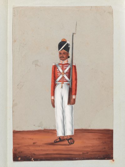 Sepoy, Madras hær af Unknown artist