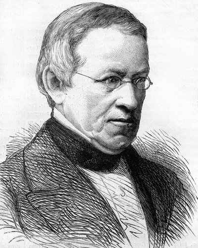 Sir Charles Wheatstone (1802-1875), britisk fysiker, opfinder af stereoskopet i 1838 af Unknown artist