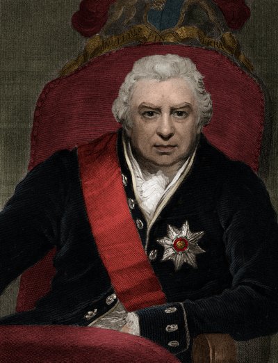 Sir Joseph Banks (1743-1820) - gravering - 1800-tallet af Unknown artist