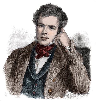 Sir William Webb Follett (1796-1845) engelsk advokat og politiker af Unknown artist