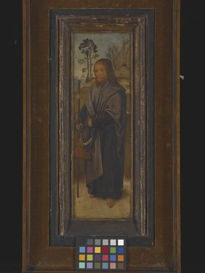 St. James (Pilgrimmen) (olie på træ) af Unknown artist