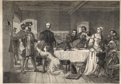 Arrestationen af John Brown, af Ashford, en Lollard og en af de første martyrer i den tidlige del af Henry VII