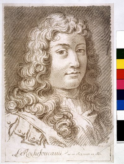 Hertugen af La Rochefoucault - tryk af Unknown artist