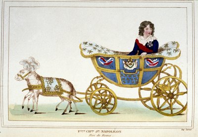 Kongen af Rom (Napoleon II) ung dreng, søn af Napoleon I. af Unknown artist