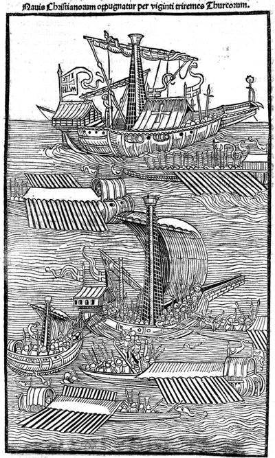 Ridderne af Rhodos af Unknown artist