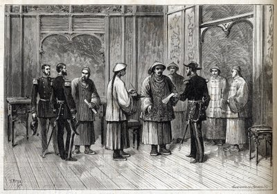 Tientsin-aftalen eller Li-Fournier-konventionen - Tientsin-aftalen - Li-Fournier-konventionen (Li Fournier) - 11. maj af Unknown artist