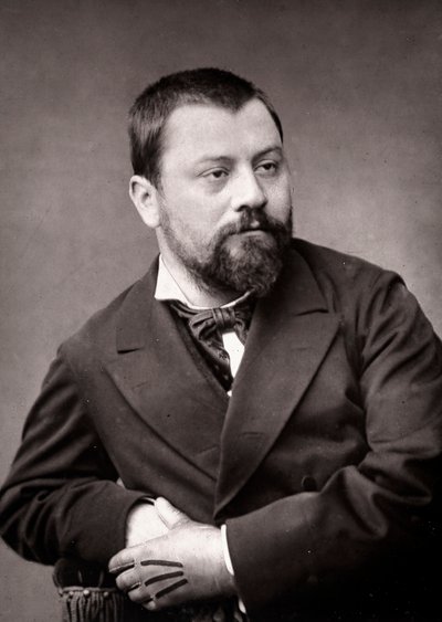 Kunstneren Désiré-Jules Lubin portrætteret i anledning af Salonen i Paris i 1883 af Unknown