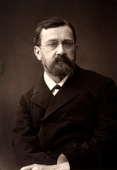 Kunstneren Leon Barillot fotograferet i anledning af Paris-salonen i 1881 af Unknown