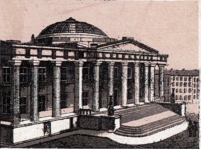 Toldhuset i New York i USA i "Verden illustrerer 168 visninger"" Udateret (slutningen af det 19. århundrede) af Unknown artist