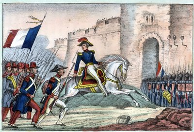 Den franske hærs indtog i Algier den 5. juli af Unknown artist