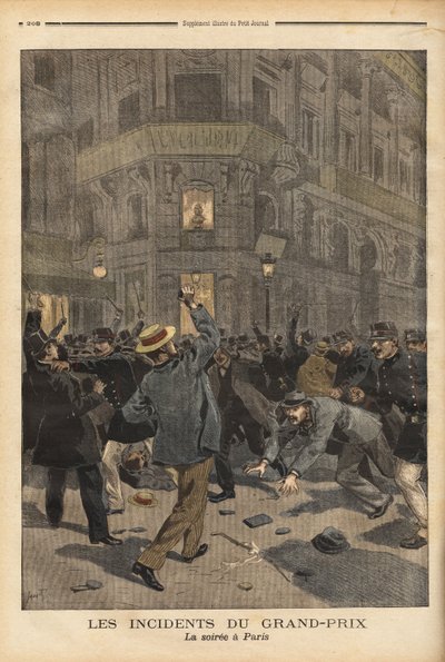 Den generelle kamp fortsatte i Paris