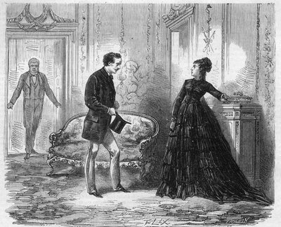 Theatre francais (Theatre-Francais) den 25. januar af Unknown artist