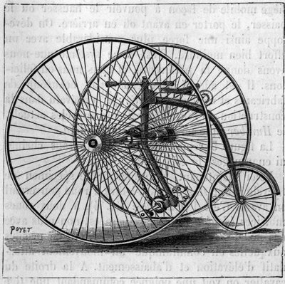 Trehjulede cykler på Stanley Club-udstillingen i London, England af Unknown artist