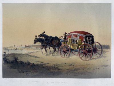 Tyrkisk vogn - 1800-tallet, e.Kr af Unknown artist