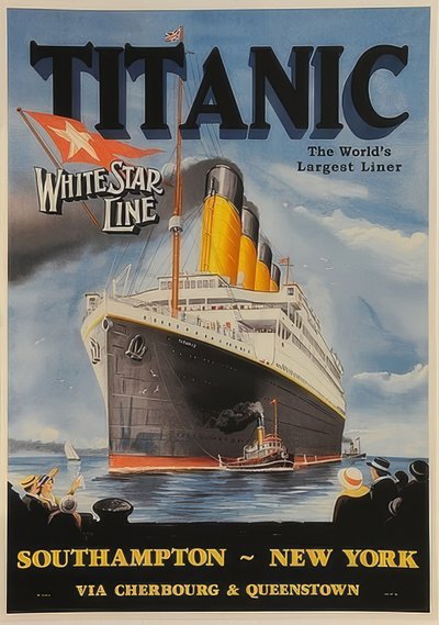 White Star Line. Titanic. Um 1911 af Unknown
