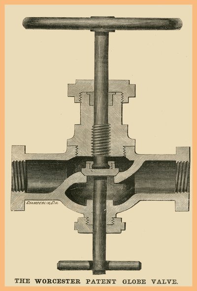 Worcestor patent-sædeventil af Unknown Artist