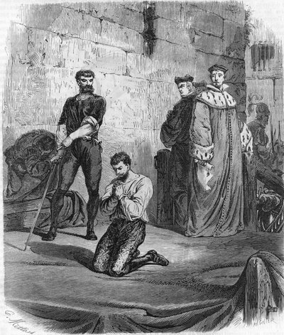 død af Charles de Gontaut, baron, derefter hertug af Biron (1562 til 1602). af Unknown artist
