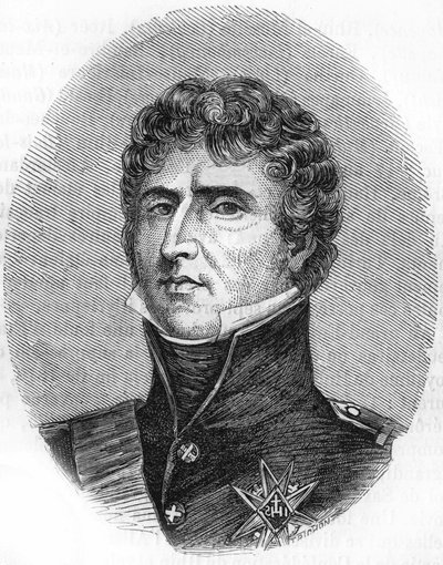 portræt Charles John - Baptist Bernadotte (1763-1844), marskal af Frankrig, kong Charles XIV af Sverige og Norge. af Unknown artist