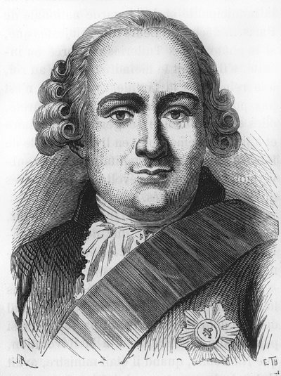 portræt af Charles Guillaume Ferdinand, hertug af Brunswick. General tjente Preussen (1735 til 1806). af Unknown artist