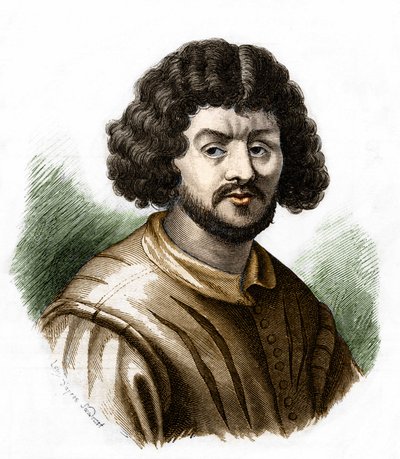 portræt af Claude Gellee, kaldet Lorrain (1600-1682) fransk maler. af Unknown artist