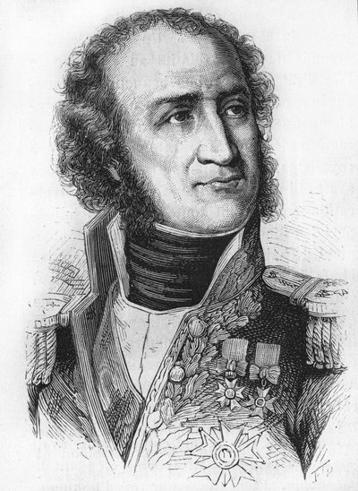 portræt af Guillaume Brune. Marskal af Frankrig (1763 til 1815). af Unknown artist