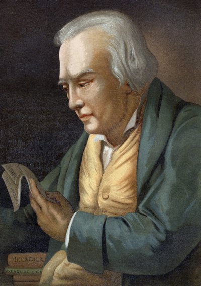 portræt af James Watt. Britisk ingeniør (Greenock af Unknown artist