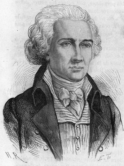 portræt af Jean Etienne Marie Portalis. Fransk jurist og politiker (1746 til 1807). af Unknown artist
