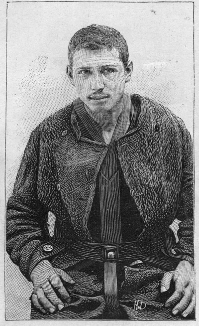 den anarkistiske Caserio Santo-morder på præsident Sadi Carnot (1837-1894). af Unknown artist
