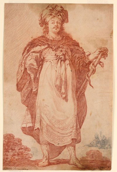 Tegning, Cleobolus, ca. 1650 af Unknown artistUnknown artist