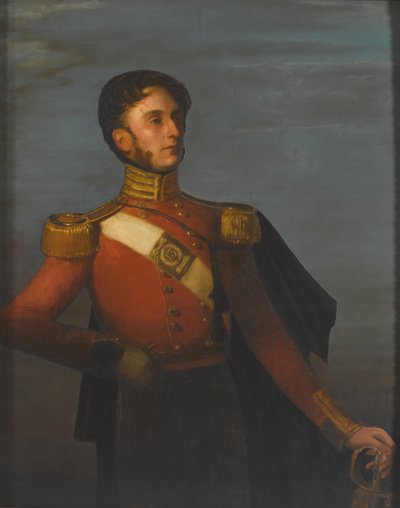 En kaptajn for det 13. bengalske indfødte infanteri af Unknown artist