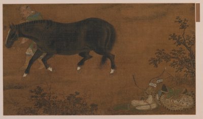 En tatar, hans hest og udstyr af Unknown artist