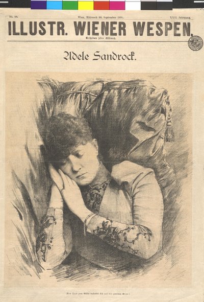 Adele Sandrock af Unknown artist