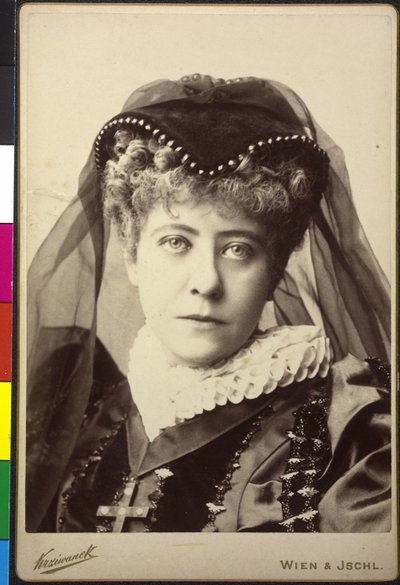 Adele Sandrock som "Maria Stuart" af Unknown artist