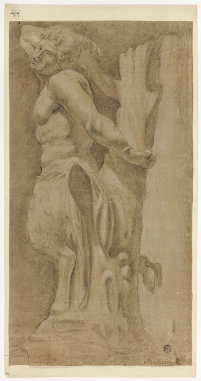 Efter klassisk statue af Marsyas af Unknown artist