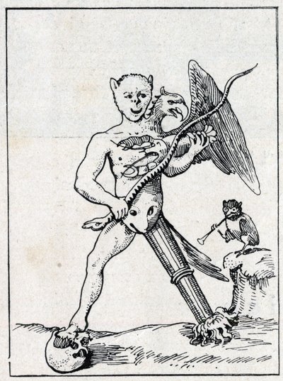 Alkymi: allegori af den filosofiske sten. af Unknown artist