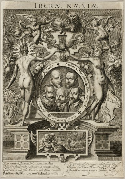 Allegori om det nytteløse i fredsforhandlinger med Spanien af Unknown artist