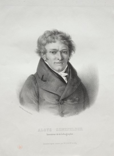 Aloys Senefelder af Unknown artist