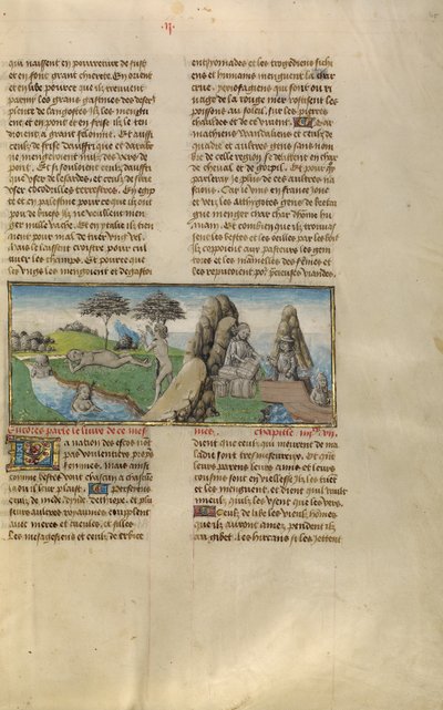 Badegæster og silkehandlere af Unknown artist