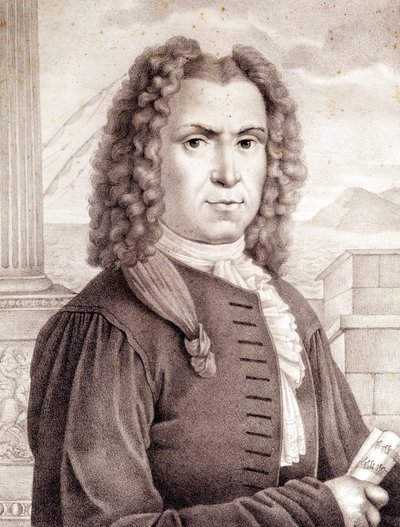 Benedetto Marcello (1686-1739) italiensk komponist. af Unknown artist