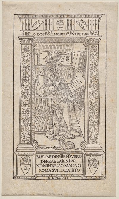 Bernardino Corio af Unknown artist