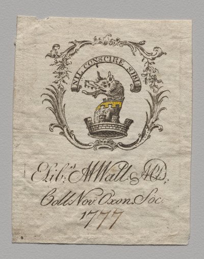 Bogplade: Elizabeth M. Watt, M.D. af Unknown artist