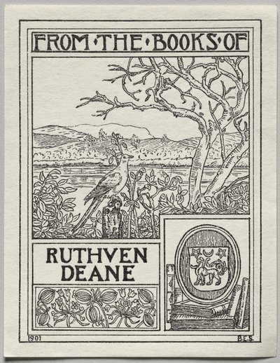Bogplade: Ruthven Deane af Unknown artist