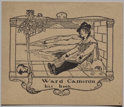 Bogplade: Ward Cameron af Unknown artist