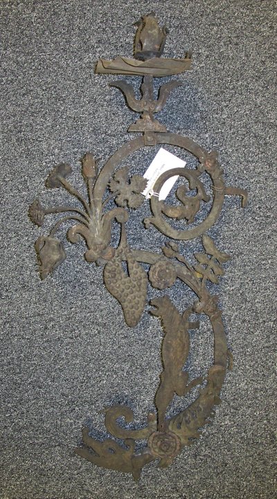 stearinlys beslag af Unknown artist