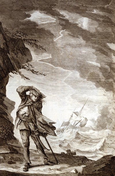 Kaptajn Edward Low af Unknown artist