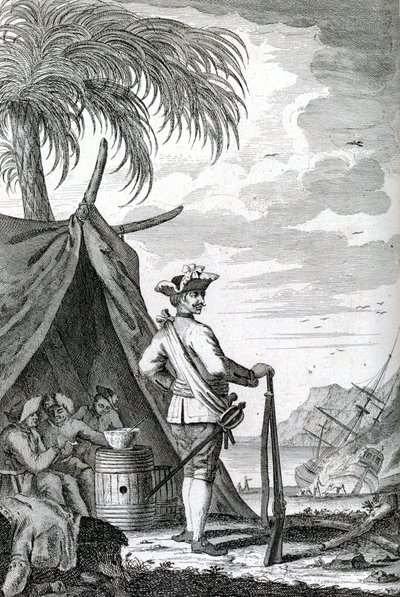 Kaptajn George Lowther af Unknown artist