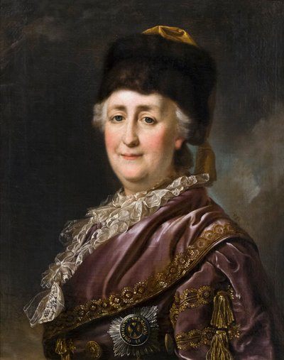 Katarina den Store, Katarina II af Rusland af Unknown artist