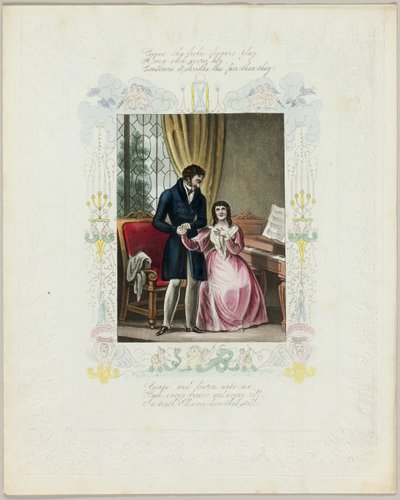 Hold op med at lege med fingrene (valentine) af Unknown artist