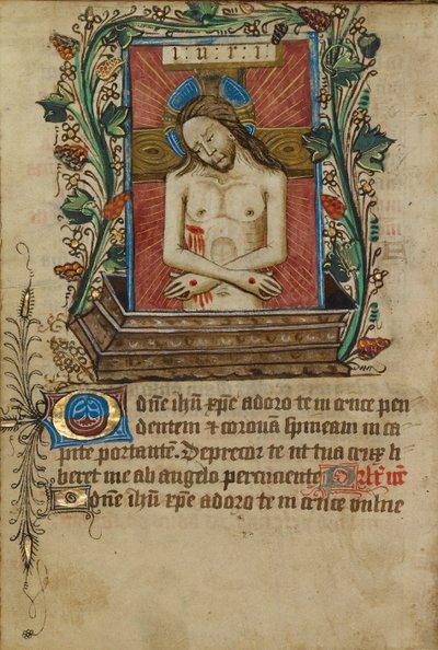 Kristus som lidelsernes mand af Unknown artist